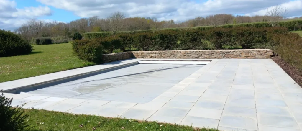 piscine après